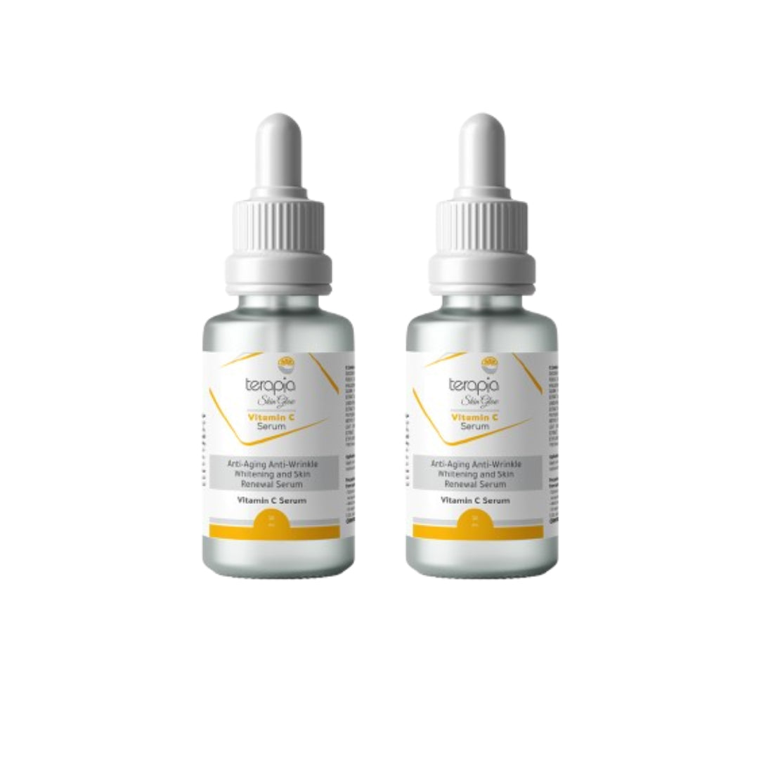 2 x Vitamin C Serum Anti-Dark Spots, Anti-Aging and Brightening 30 ml