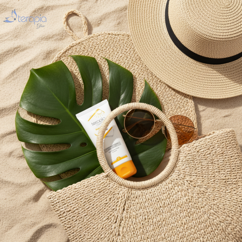 Sunscreen cream with spf 50+