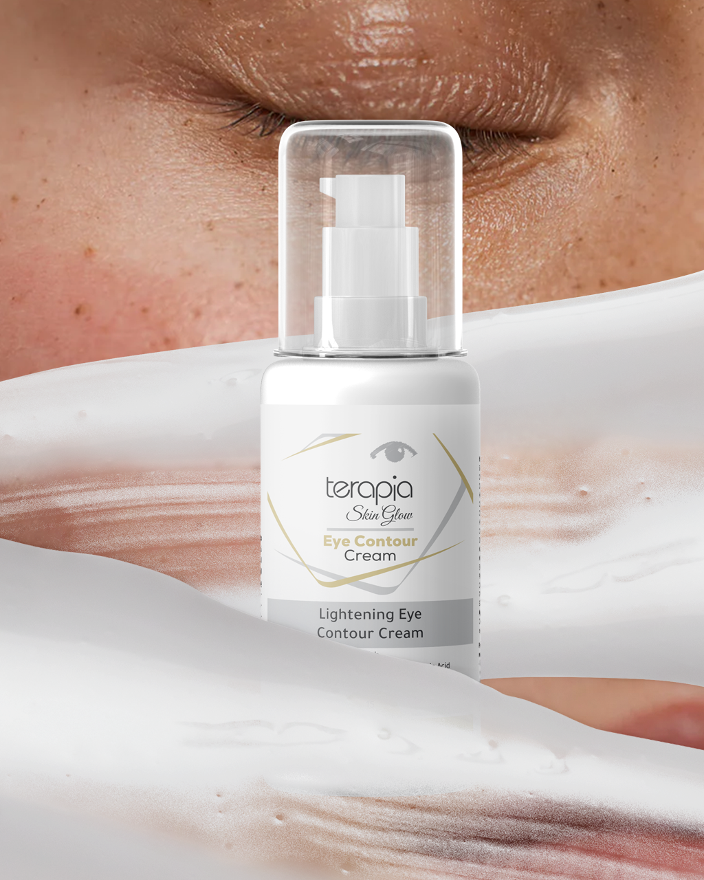 Eye Contour Cream Reduces Dark Circles, Anti-Wrinkles with Hyaluronic Acid 15 gm