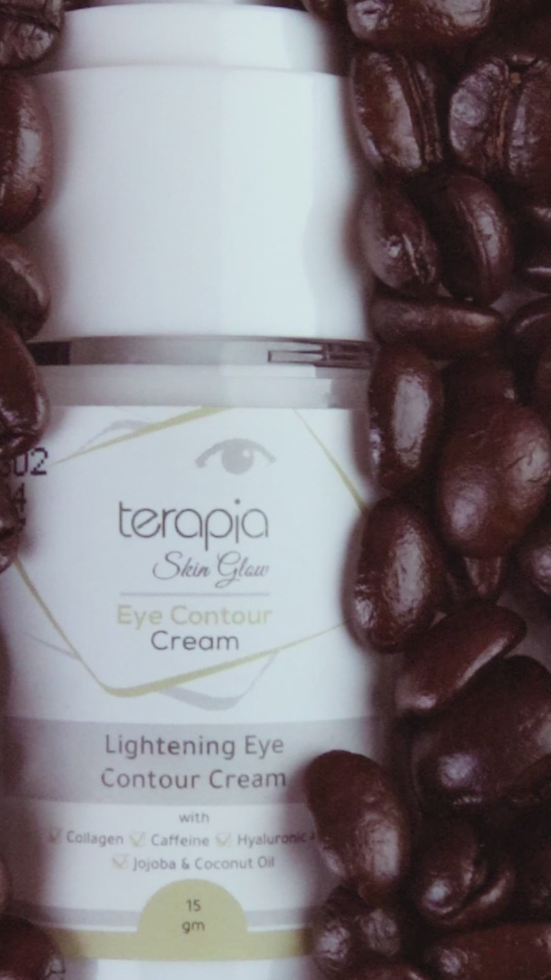 Eye Contour Cream Reduces Dark Circles, Anti-Wrinkles with Hyaluronic Acid 15 gm