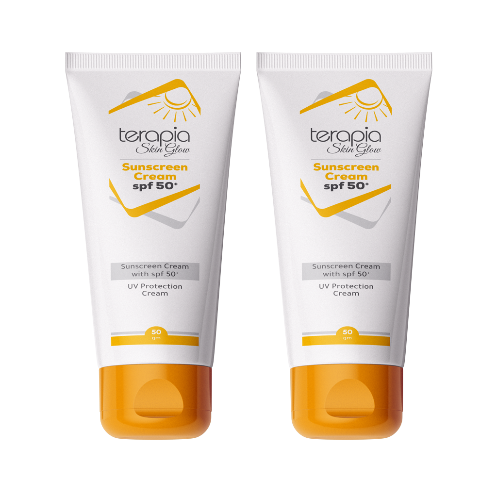 2 x Sunscreen Cream with spF 50+
